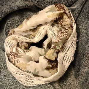 Floral Infinity Scarf